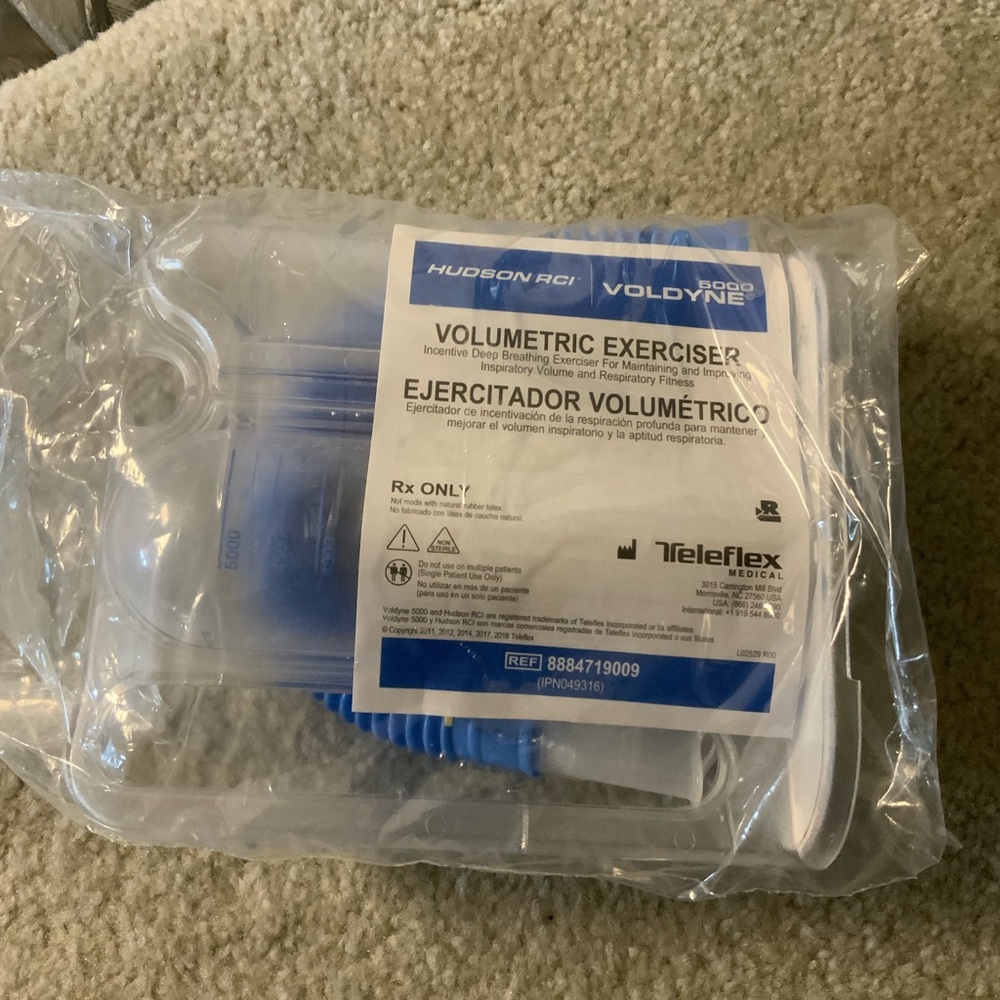 NEW HUDSON RCI VOLDYNE 5000‎ Volumetric Exerciser NEW
